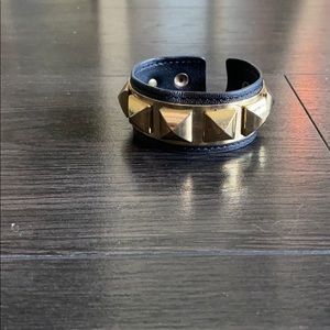 COPY - Studded leather cuff bracelet